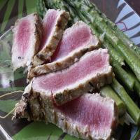 Limoncello Tuna and Asparagus image