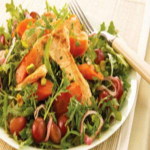 Roasted Carrot and Chicken Salad_image