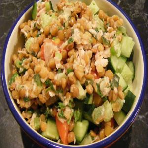 Lentil, Tuna, and Tomato Salad (21 Day Wonder Diet: Day 8)_image