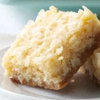 Buttery Coconut Bars image