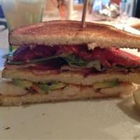 Triple Decker Grilled Shrimp BLT with Avocado and Chipotle Mayo_image