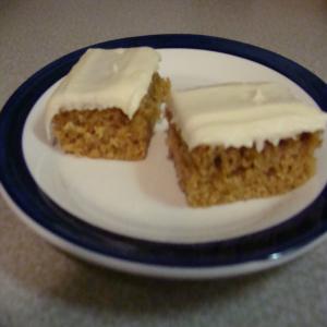 Frosted Pumpkin Bars image