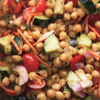 Avocado Chickpea Salad with Chili Lime Dressing Recipe by Tasty image
