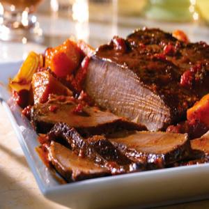 Campbell's Holiday Brisket with Savory Onion Jus Recipe_image