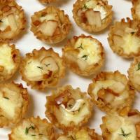 Warm Brie and Pear Tartlets image