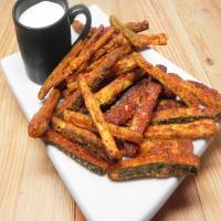 Quick and Easy Parmesan Zucchini Fries image