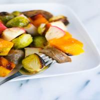 Roasted Chicken Sausage, Butternut Squash and Apples_image