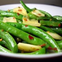 Green Beans Aglio Olio (with Garlic and Olive Oil) image