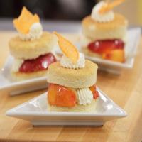 Caramelized Peach and Mascarpone Shortcake image
