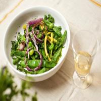 Fresh Multi-Bean Salad with Charred Red Onion image