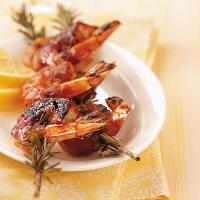 Shrimp on Rosemary Skewers image