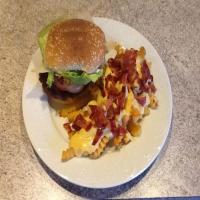 Bacon cheddar fries image