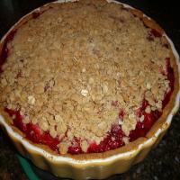 Emeril's Strawberry Crumb Pie_image