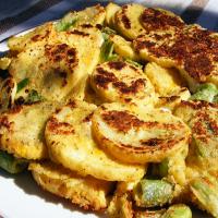 My First Yellow Crookneck Squash Fried_image