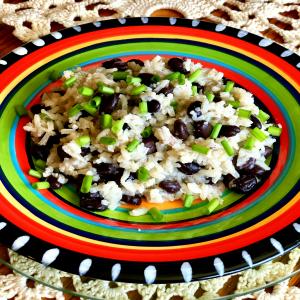Cumin Black Beans and Rice image