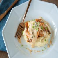 Shrimp and Smoked Grits with Tasso Gravy_image