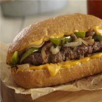 Philly Cheesesteak Burger_image