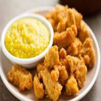Coconut-Curry Fried Chicken Nuggets with Mango Dipping Sauce_image