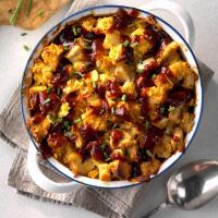 BBQ Chicken and Apple Bread Pudding image