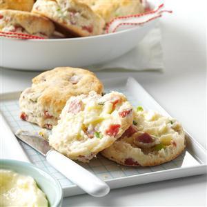 Ham & Green Onion Biscuits Recipe_image