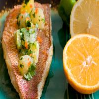 Maya Citrus Salsa With Red Snapper_image