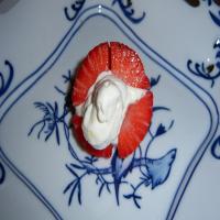 Cream-Filled Strawberries image
