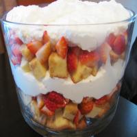 White Chocolate Strawberry Trifle image