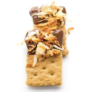 Chocolate-Coconut Graham Crackers image