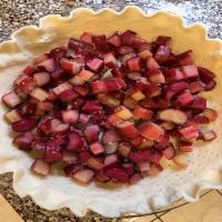 Easy Rhubarb Pie image