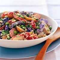 Red, White, and Blue Potato Salad image