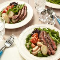 Grilled Steak Salad Nicoise image