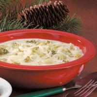 Broccoli-Cheese Noodle Soup image