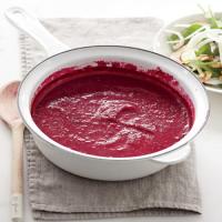 Roasted Garlic and Beet Soup image