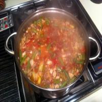 Quick and Healthy Vegetable Beef Soup (Low Carb and Ww Friendly) image