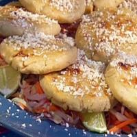 Salvadoran Pulled Pork Pupusas with Pickled Cabbage_image