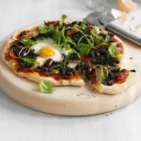 Florentine dairy-free pizza image