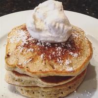 Easy Eggnog Pancakes image