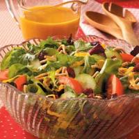 Tossed Salad with Carrot Dressing_image