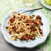 Linguine with Sun-Dried Tomatoes, Olives, and Lemon_image