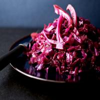Braised Red Cabbage With Apples image