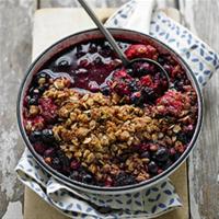 Fresh Fruit and Berry Crumble image