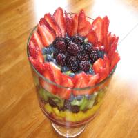Fruit Salad With Vanilla Bean Syrup image