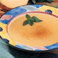 Chilled Cantaloupe Soup image