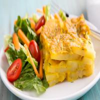 Vegan Scalloped Potatoes with Chickpea Cheese Sauce_image