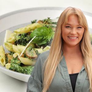 Alix's Green Veggie And Chicken Sausage Pasta Recipe by Tasty image