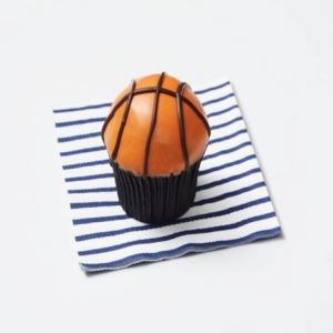 Triple Chocolate Basketball Cupcakes_image