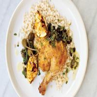 Chicken and Couscous with a Punchy Relish image