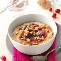 Cranberry-Walnut Oatmeal image