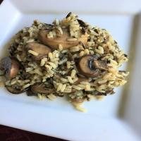 Wild Rice With Mushrooms image