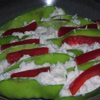 Crab Stuffed Snow Peas image